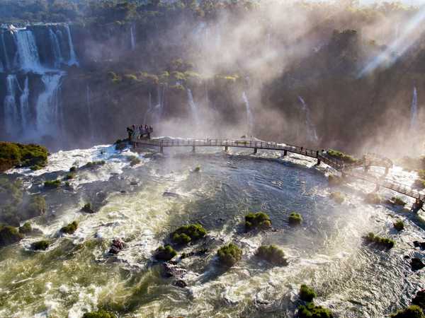 Cataratas de Iguaçu - Passarela da Garganta do Diabo