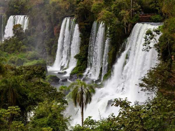 Cataratas de Iguaçu - Vista dal paseo superior