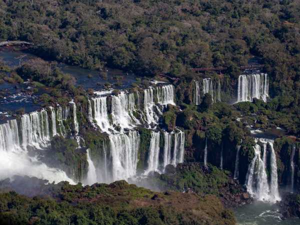 Cataratas de Iguaçu - Vista dall'elicottero