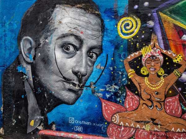 Rio de Janeiro - Murale quartiere Lapa