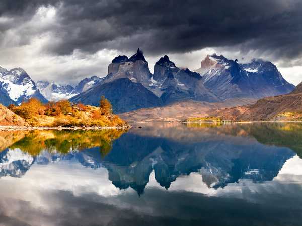 Temporale in arrivo sulle Torres del Paine