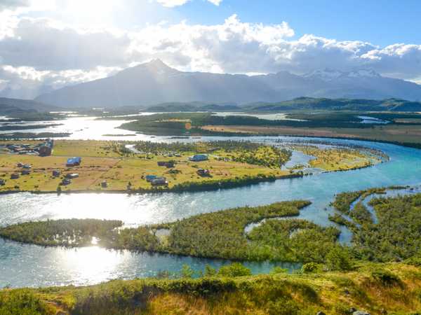 Torres del Paine - Rio Sarmiento