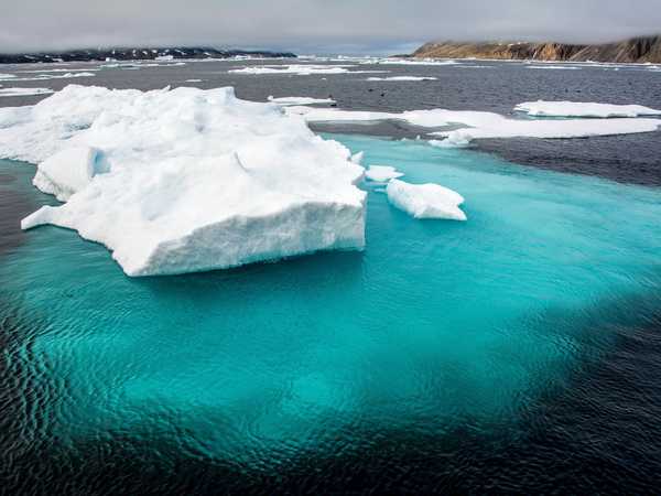 Iceberg nel fiordo di Padloping