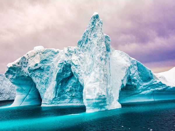 Iceberg nella baia di Disko