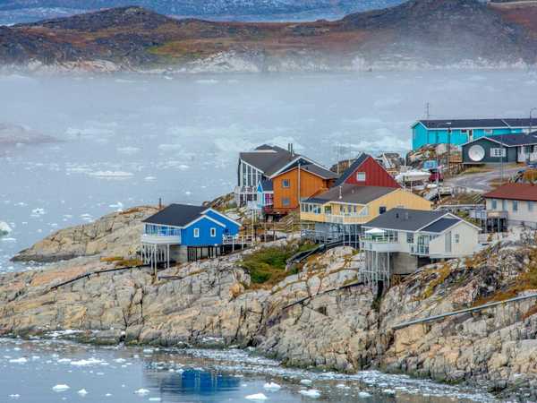 Promontorio alla periferia di Ilulissat