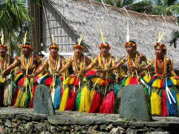 Festa dello Yap day - il 'churu', la danza delle donne