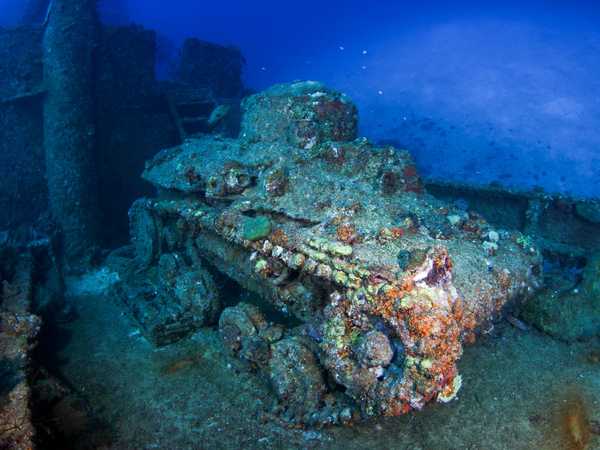 Laguna di Chuuk: cimitero sottomarino di relitti bellici della base giapponese, bombardata e distrutta dagli americani nel febbraio del 1944