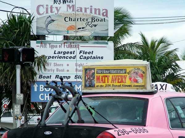 Key West - Taxi rosa e offerte di pesca d'altura