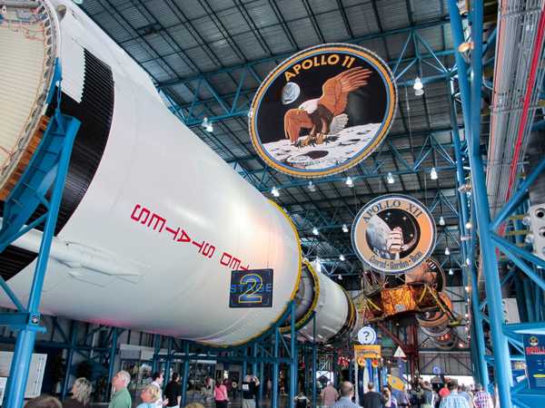 Kennedy Space Center - Secondo stadio del razzo Apollo 11