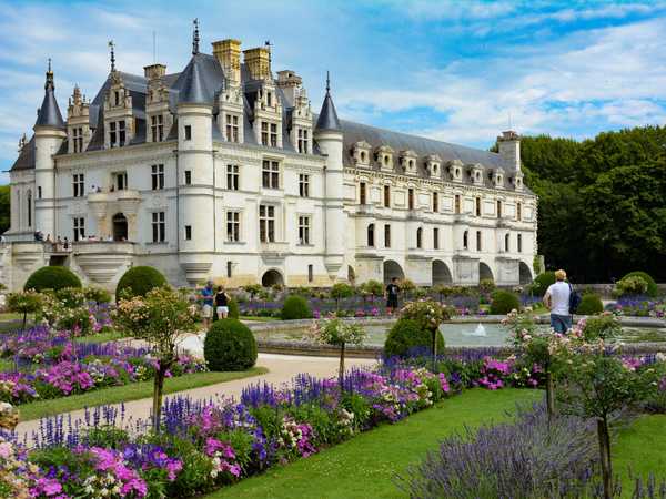 Castello di Chenonceau e giardini di Caterina de' Medici