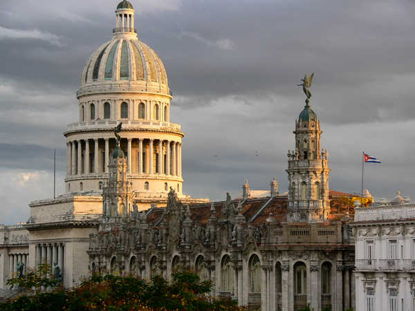 La Habana - Facciata posteriore del Capitolio Nacional