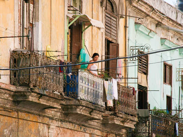 La Habana - Balconi sul malecòn