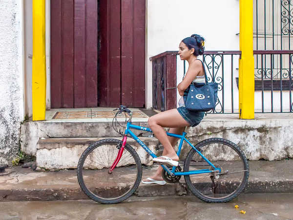 Ciclista a Camaguey