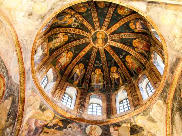 Cupola della Kariye Camii (chiesa di San Salvatore in Chora)