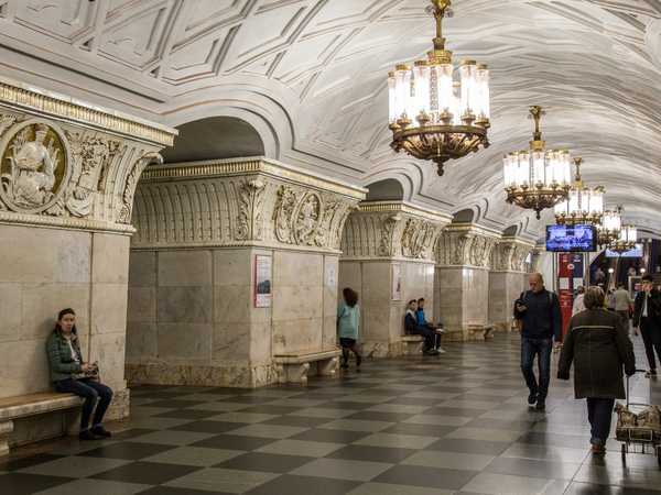 Metropolitana di Mosca: stazione Kijevskaya