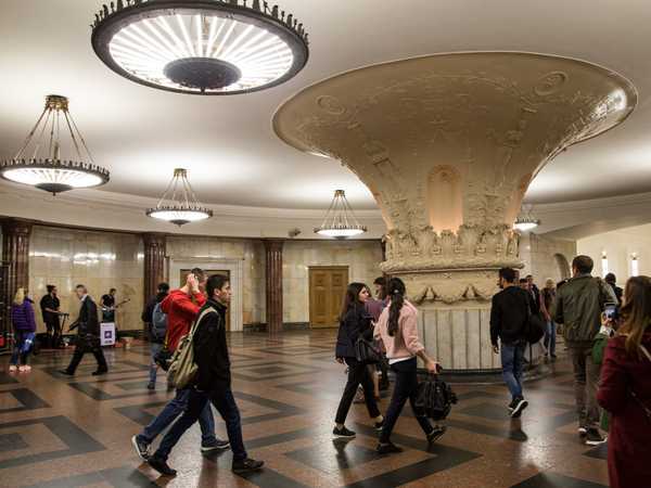 Metropolitana di Mosca: stazione Kurskaya