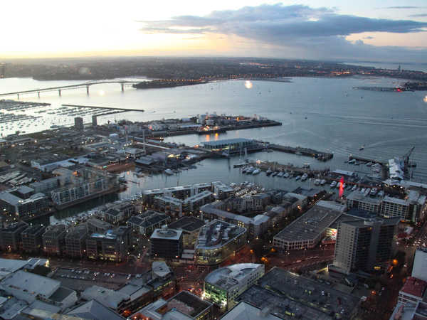 Auckland - Vista dalla Sky Tower
