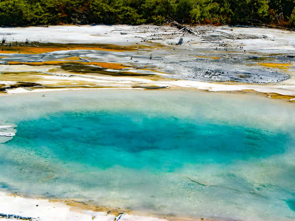 Regione di Taupo - Orakei Korako Hidden Valley, 'Blue hole'