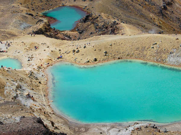 Mount Tongariro - Emerald Lakes