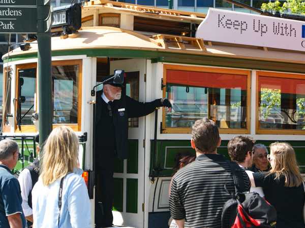 Christchurch - il piccolo tram storico