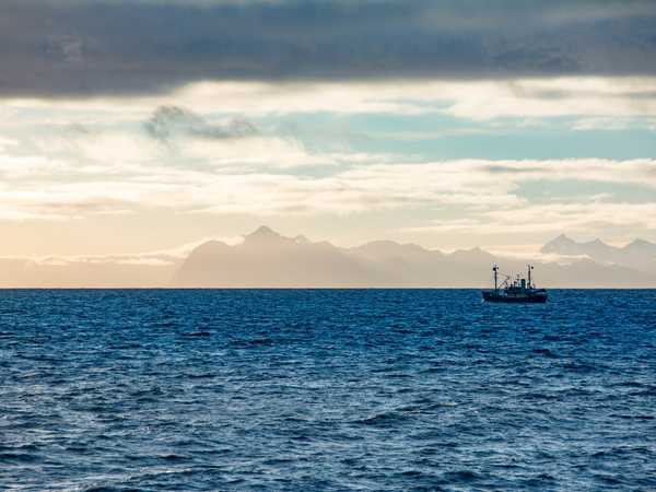 Lasciamo l'Isfjord