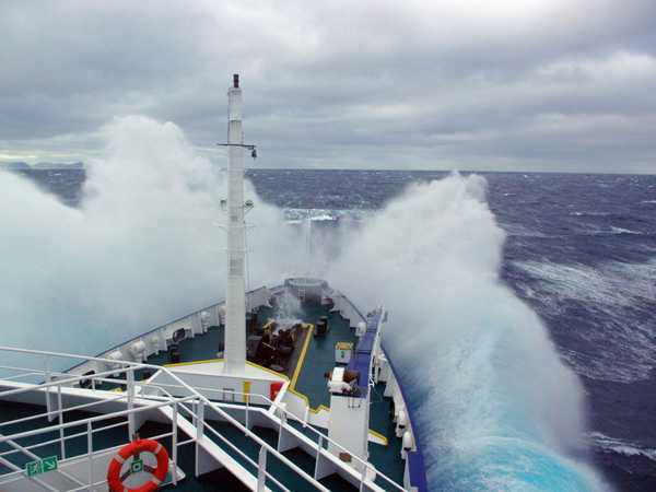 Burrasca in alto mare - Nordovest Spitsbergen