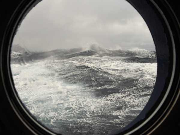 Burrasca in alto mare - Nordovest Spitsbergen