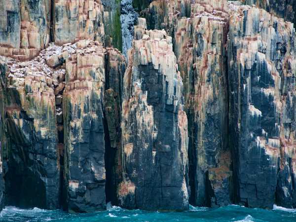 La scogliera di dolerite di Alkefjellet
