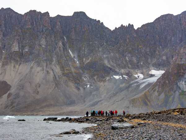 Trekking a Burgerbukta