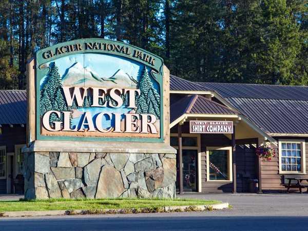 West Glacier gate