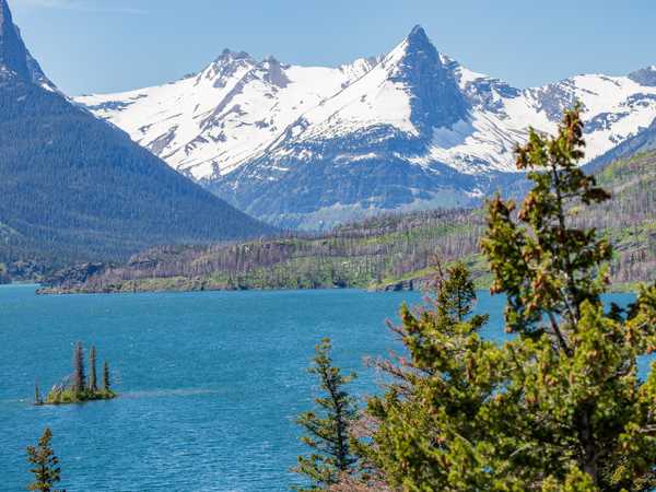 Wild Goose Island e St Mary Lake